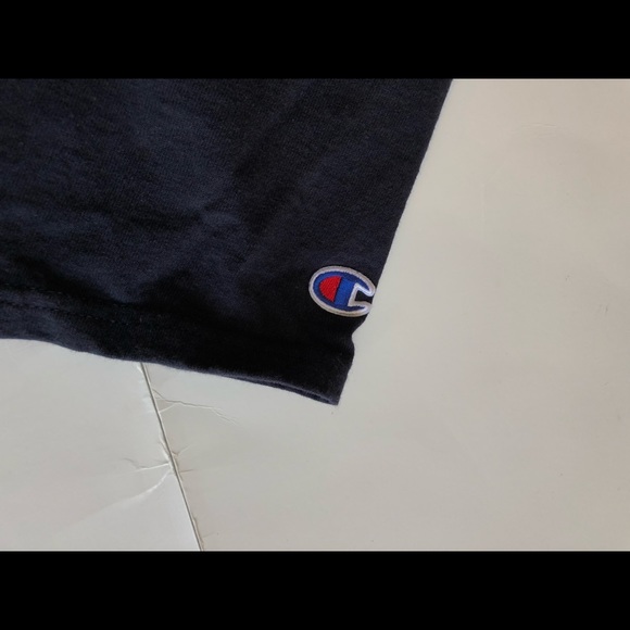 Champion Big logo navy t shirt - Picture 2 of 5
